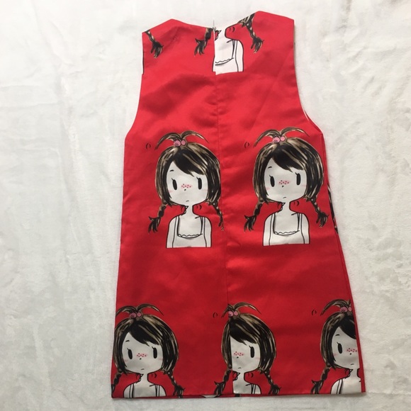 ๐HP๐ Paulinie A-line Sleeveless Red Dress - Picture 2 of 4